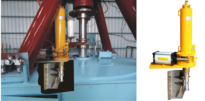 PNEUMATIC PLOUGH DISCHARGER